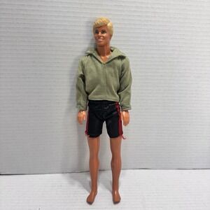 Vintage 1968 Ken Barbie Doll 12" Blonde Blue Eyes